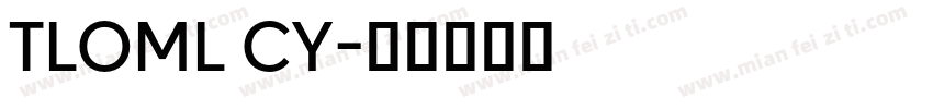 TLOML CY字体转换